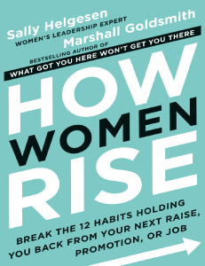 How Women Rise: Overcoming Career Obstacles