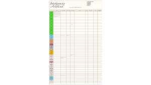 Hoja de cálculo de herramientas y aplicaciones de IA