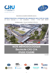 &Eacute;tude Protection Foudre: Note M&eacute;thodologique pour GHER