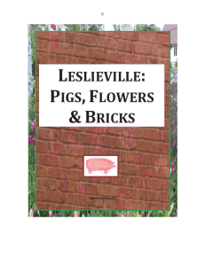 Leslieville: Pigs, Flowers & Bricks - Local History