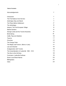 Leslieville History: First Nations to Industrialization