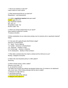 Pediatric Nursing Review Questions & Study Guide