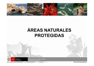 &Aacute;reas Naturales Protegidas del Per&uacute;: Presentaci&oacute;n SINANPE