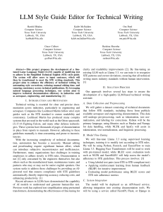 LLM Style Guide Editor for Technical Writing