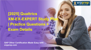Qualtrics XM-EX-EXPERT Study Plan & Practice Questions