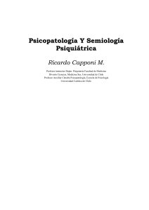 Libro de texto Psicopatolog&iacute;a y Semiolog&iacute;a Psiqui&aacute;trica