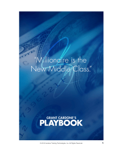 Grant Cardone's Playbook: Personal Finance & Wealth Creation