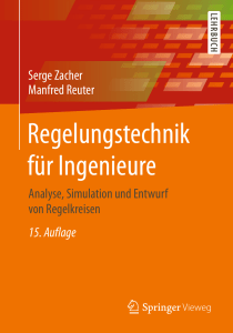 Regelungstechnik f&uuml;r Ingenieure: Lehrbuch Regelungstechnik