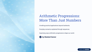 Arithmetic Progressions: Real-World Applications