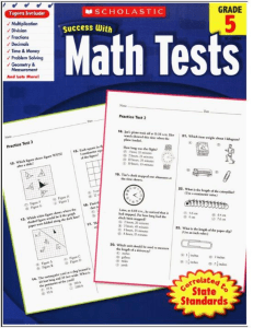 5th Grade Math Practice Test: Numeration & Number Concepts