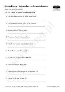 Passive Voice Exercises: Intermediate English Grammar Practice