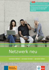 Netzwerk neu A2.1: Deutschkurs für Anfänger