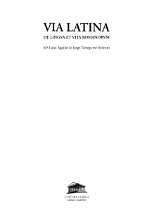 Via Latina: Liber Linguae Latinae et Culturae Romanae