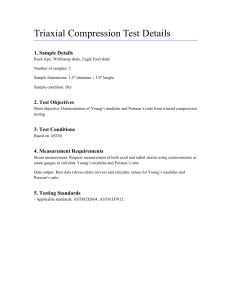 Triaxial Compression Test: Shale Analysis & ASTM Standards