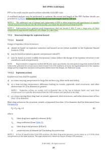 ISO 19901-3: Structural Design for Explosion Hazards
