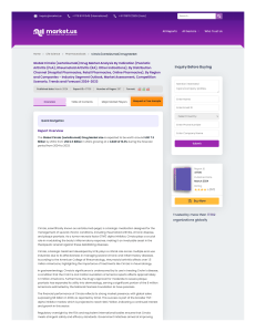 Cimzia (Certolizumab) Drug Market Analysis 2024-2033