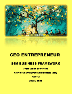 $1M Business Framework: From Vision to Victory