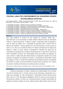 An&aacute;lise de Futebol: Rastreamento de Jogadores com IA