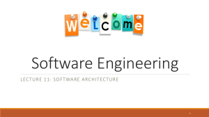 Software Architecture: Principles & Patterns