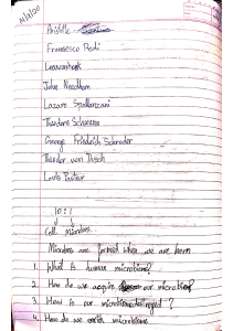 History of Microbiology & Human Microbiome Notes