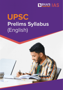 UPSC Prelims Syllabus (English) - Exam Guide