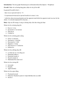 IELTS Line Graph Essay Guide