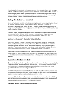 Australia Travel Guide: Cities, Nature & Entertainment
