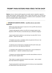 Modelo de Roteiro de V&iacute;deo TikTok Shop (Modelo AIDA)