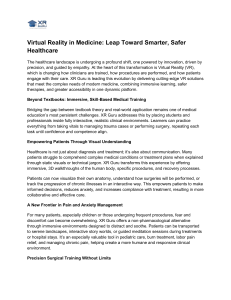 VR in Medicine: Smarter, Safer Healthcare with XR Guru