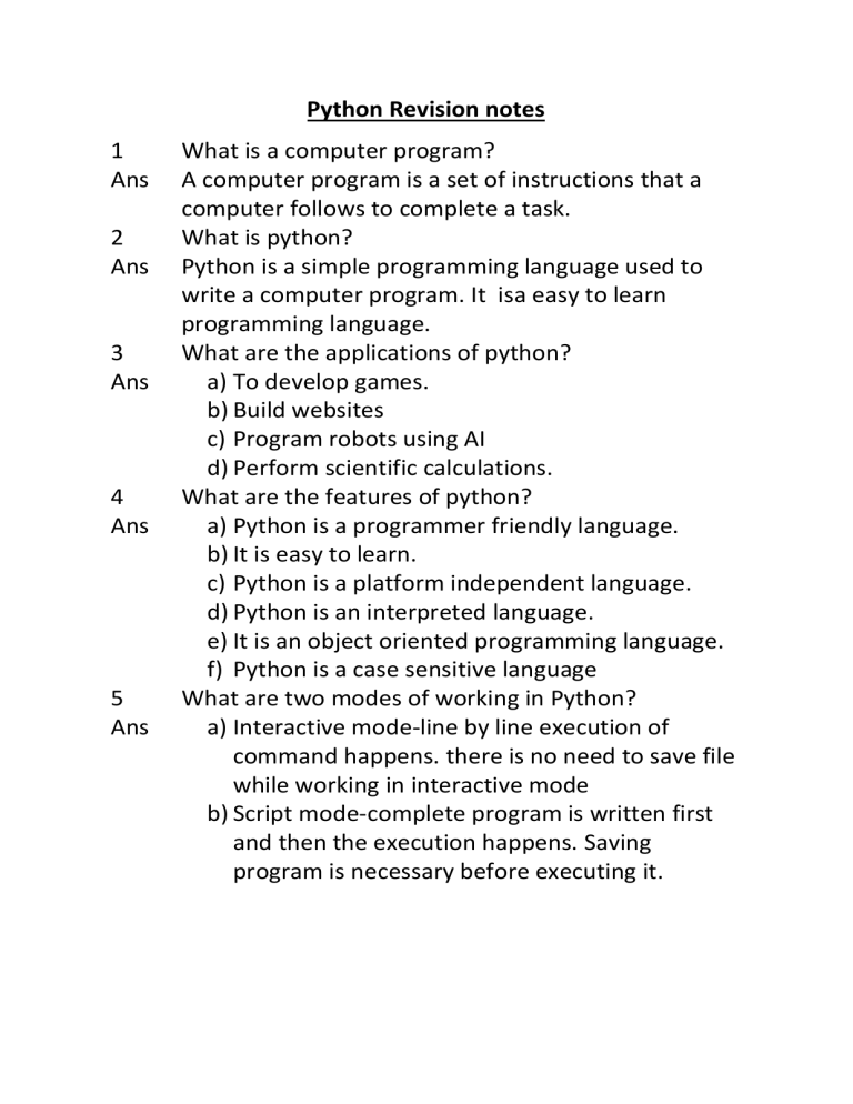python-revision-notes-basic-concepts-definitions