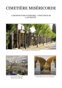 Architecture funéraire : L'influence de l'Antiquité à Nantes