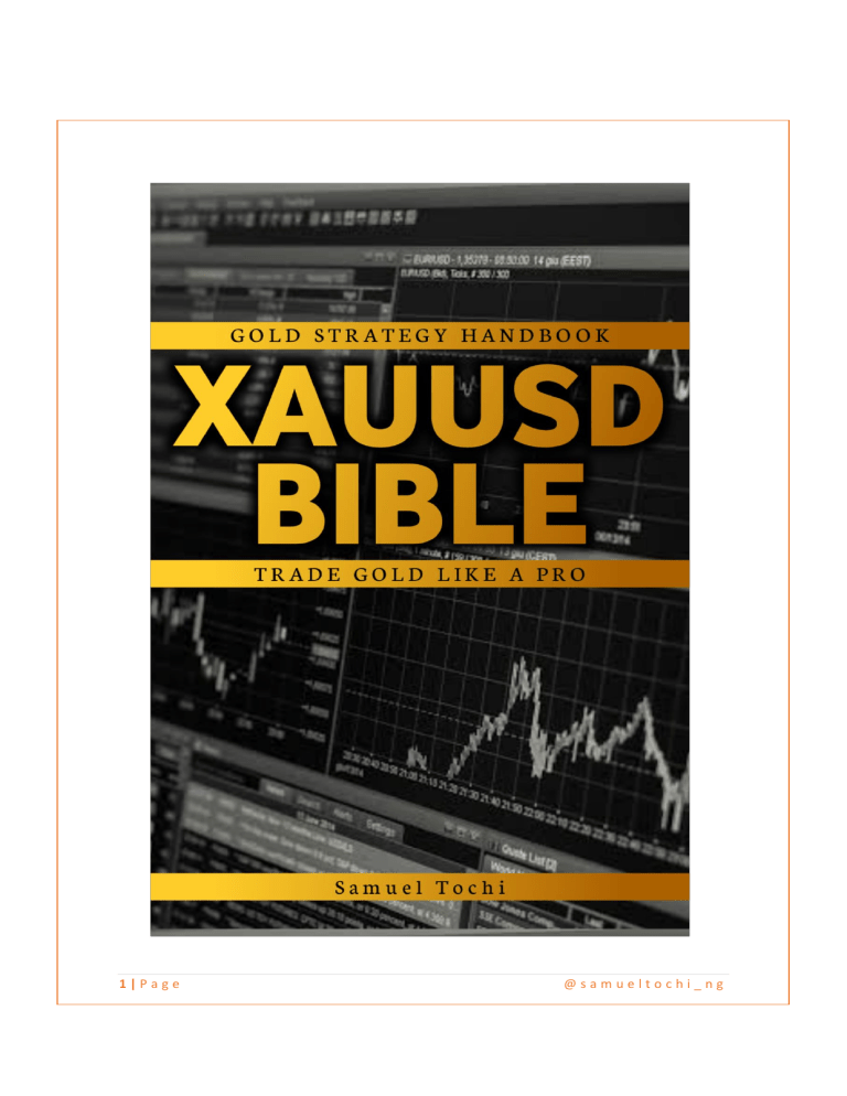 XAUUSD Gold Trading Handbook: Strategies & Risk Management