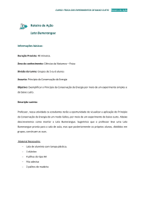 Lata Bumerangue: Experimento de F&iacute;sica da Conserva&ccedil;&atilde;o de Energia