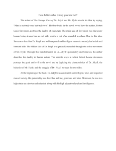 Jekyll and Hyde: Good vs. Evil Analysis