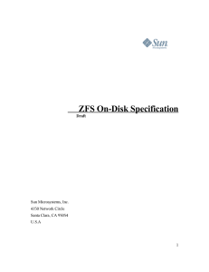 ZFS On-Disk Specification: Technical Deep Dive