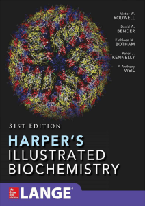 Harper's Illustrated Biochemistry, 31st Edition