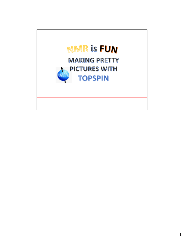 TopSpin NMR Data Processing & Analysis Guide
