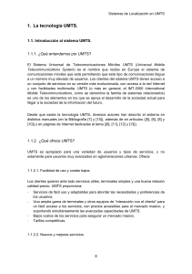 Sistemas de Localizaci&oacute;n UMTS: Tecnolog&iacute;a y Evoluci&oacute;n