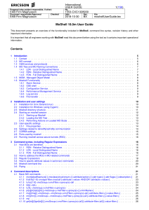 MoShell 18.0m User Guide: Command Line Interface & Network Management