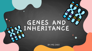 Genes, Inheritance & Variation: Biology Presentation