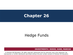 Hedge Funds: Strategies, Performance, and Fees