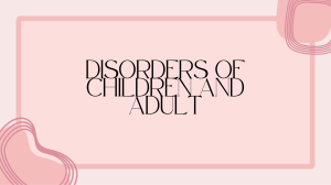 Child & Adult Mental Health Disorders: Symptoms, Causes, Treatment