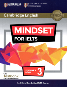 Cambridge IELTS Coursebook: Mindset for IELTS