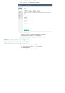 MSA Health Check: Collecting Storage Management Utility Logs