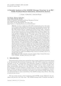 IEC 61850 GOOSE Message Structure Analysis