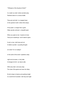 Quantum Physics Poem: Whispers of the Quantum World