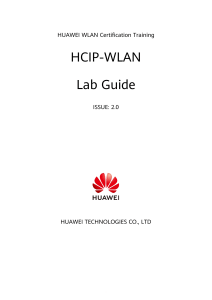 HCIP-WLAN Lab Guide: Wireless Network Certification Training