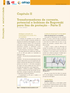 Transformadores de Corrente e Potencial para Prote&ccedil;&atilde;o - Parte II