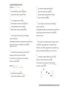 Paris Texas - Kevin Kaarl Diagrama de Acordes