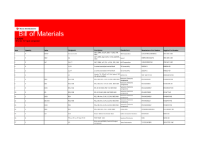 TIPD130 HV Input Comparator Bill of Materials